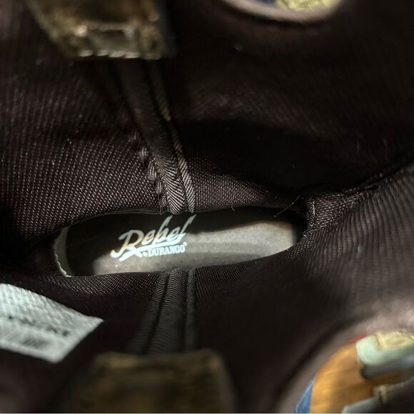 Durango rebel western men’s cowboy boots size 10.5 - Picture 9 of 9